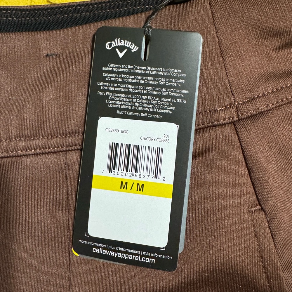 Women’s Callaway TrueSculpt Skort Coffee Size Medium - Picture 4 of 5
